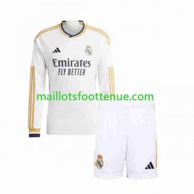 Maillot/Tenue Real Madrid Enfant Domicile 2023/2024 Manche Longue